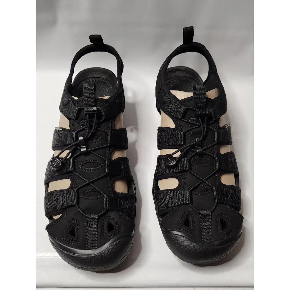 KEEN Clearwater CNX Men’s Sandals 10.5 Triple Black Waterproof